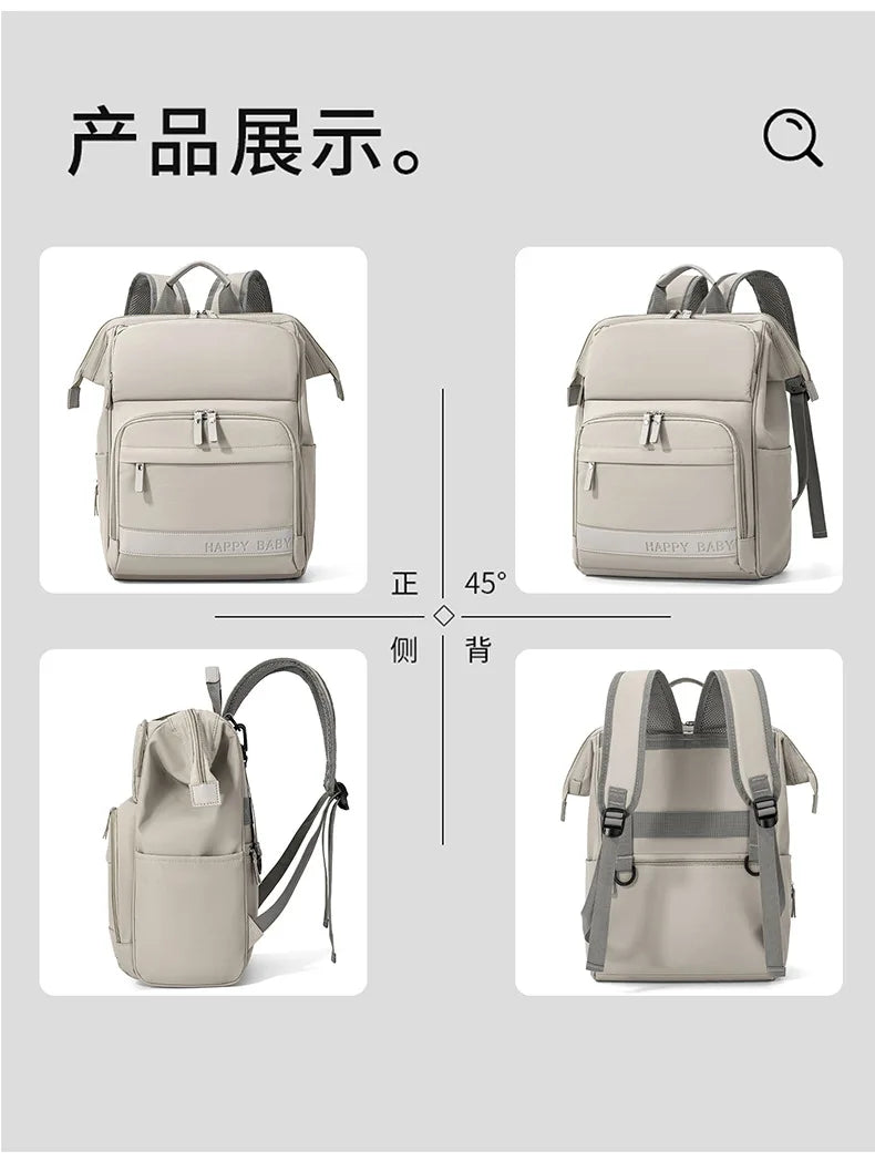 New Mom Bag: Multi-Functional, High-Capacity, Lightweight Diaper Bag with Milk Storage Compartment