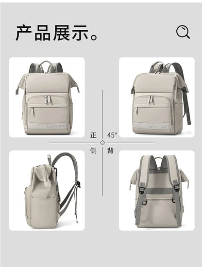 New Mom Bag: Multi-Functional, High-Capacity, Lightweight Diaper Bag with Milk Storage Compartment