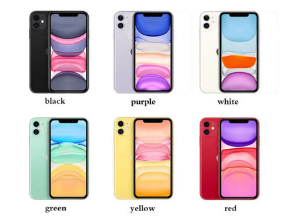 Original Apple iPhone 11  6.1 inch A13 Bionic 4GB RAM 64GB/128GB/256GB ROM NFC 4G LTE iOS Mobile Phone iphone 11 Used phone