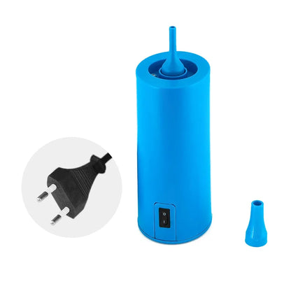 Balloon Pump Electric Air Pump Portable Balloon Inflators Machine with 2pcs Nozzles for Christmas Birthday Party Decoration
