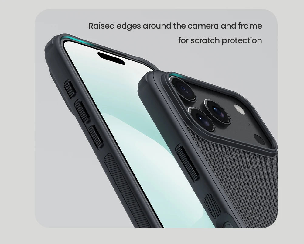 Nillkin For iPhone 17 Pro Max MagSafe Case Frosted Shield Magnetic Case Shockproof Back Cover For iPhone 17 Pro / 17 / Air