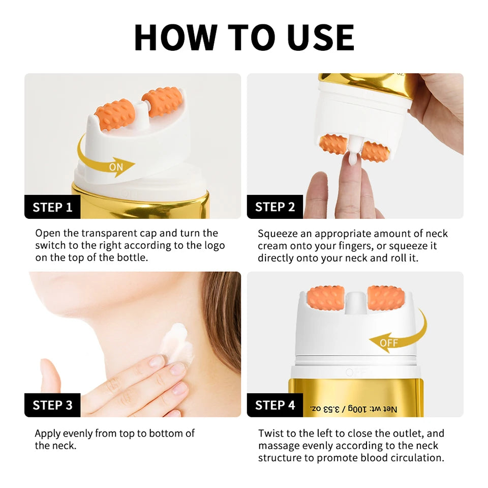 Ah-8 Firming Neck Cream for Crepey Skin Body Care Comfort Tighten Neck Cream Ah-8 Moisturizing & Tightening Lotion Cosmetic Skin