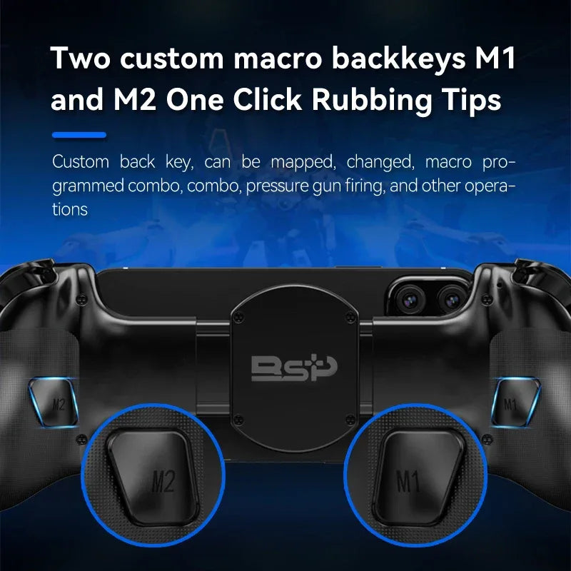 D11 Stretchable Game Controller Hall Trigger Supports Android Phone/Tablet/Switch/PC/iOS/XBOX Streaming Controller