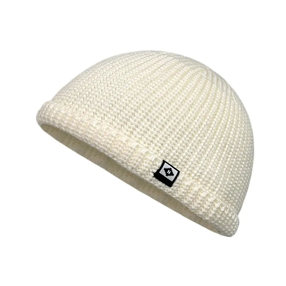 Soft Knitted Hat Windproof Thickened Autumn Winter Hat Ear Protection Hip Hop Hat Warm Bonnets Outdoor