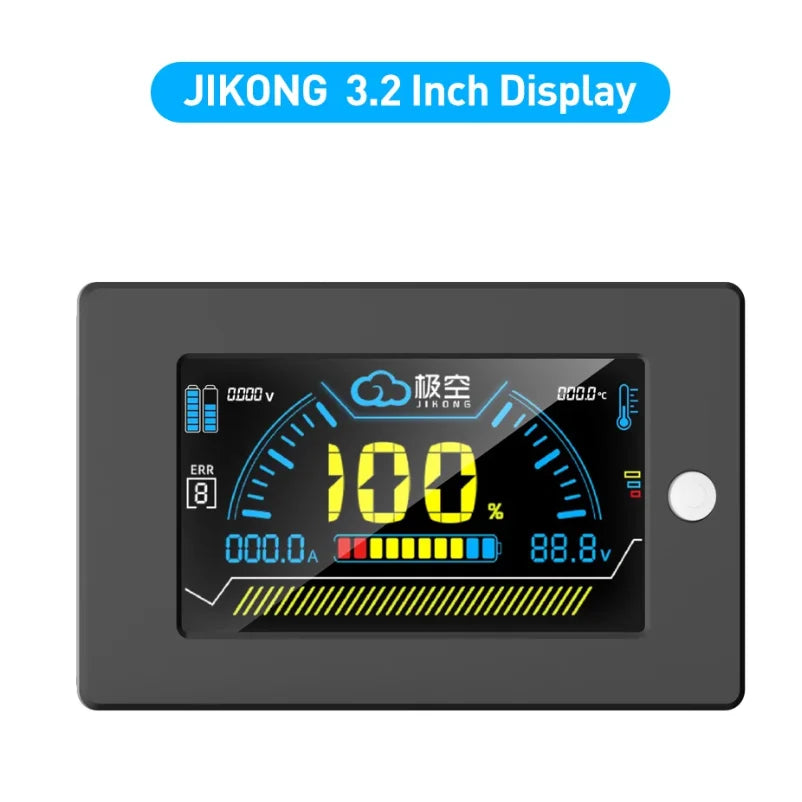 Jikong JK BMS 3s 4s 5s 6s 7s 8s 100A 200A 300A Smart Lifepo4 Li-ion Active Balance Lithium 12V 24v With RS485 CAN Bluetooth Heat
