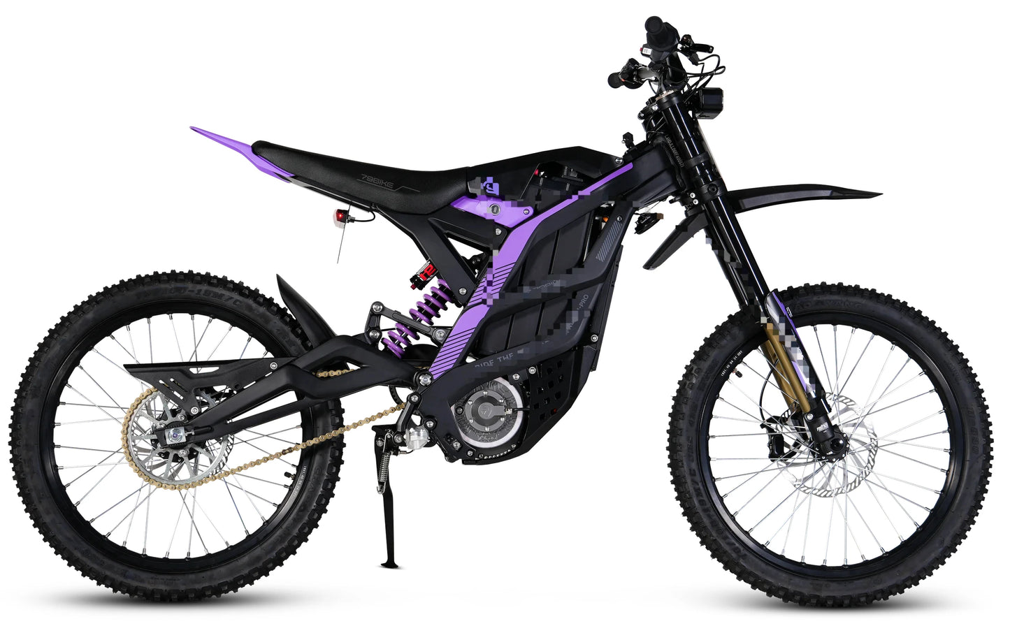 Tc Aluminum Alloy Full Absorber Falcon Electric Off-Road Vehicle Adult 72V Off-Road Motorcycle Mountain Highway 10000W Brushless