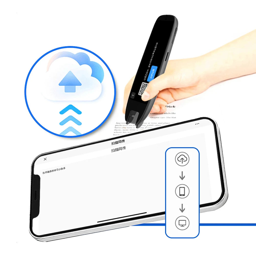 Translation Pen 142 Languages Smart Scanner Translator Pen Intelligent Scanning Point Reading Recording Pen for Teacher Student