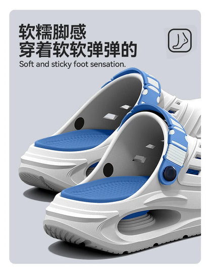 Cave Shoes for Men's Summer New Style, Non Slip and Non Tiring, Foot Arch Support, Outdoor Cool Slippers for Men Mens Shoes