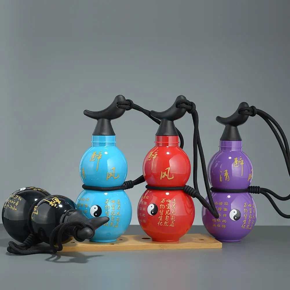750ml Gourd Water Bottle Large Capacity Outdoors Leak-proof Water Sports Bottle King Wukong Drinking Cup Accessories