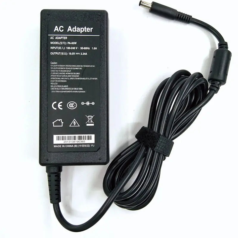 AC Adapter 19.5V 3.34A 65W 4.5*3.0mm Laptop Charger Adapter For Dell Inspiron 15 3551 3552 3558 5551 5552 5555 5559 7568 P28E