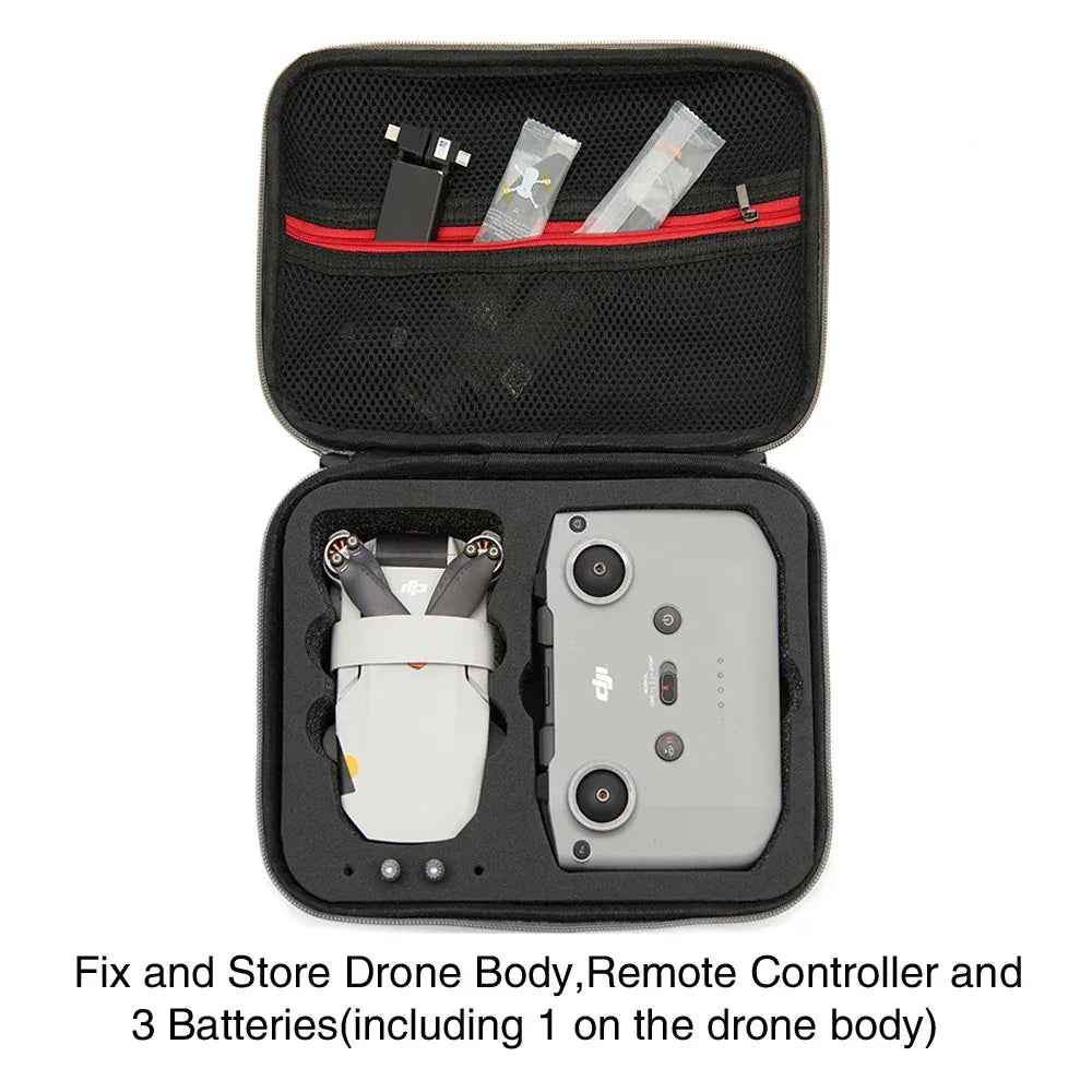 Handbag Portable Shockproof Box For DJI Mini 4K/DJI Mini 2/ Mini 2 SE Transport Case Drone Remote Control Accessorie Storage Bag