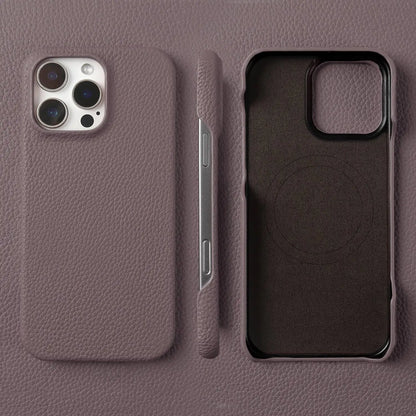 Premium Magnetic Genuine Leather Case For iphone 16 Pro Max 15 14 13 12 11 Wireless Charge Magnet Magsafe Cover Shockproof Coque