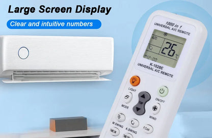 Universal Remote Control K 1028E A/C Digital LCD For Air Conditioner for L Panasonic Sharp Samsung Fujitsu Gree Guangda Haier