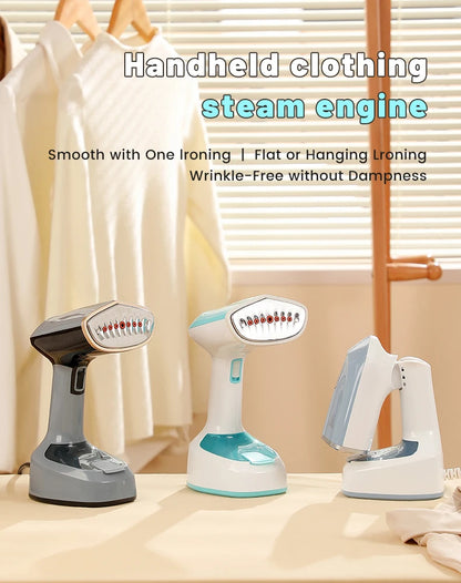 Foldable Ironing Machine 1500W Fast-Heat Garment Steamer Household Electric Fabric Steamer for Home Travel Handheld Steam Iron