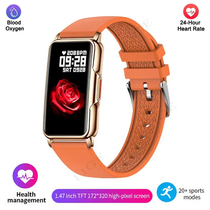 Bluetooth Connected Phone Smart Watch Women Men Music Fitness Sports Bracelet Sleep Monitor Man Waterproof Smartwatch Women+Box