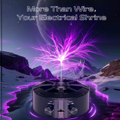 New Tesla Coil Music Touchable Spark Musical Tesla Coil Lighting Student Science Experiment Tools Wireless Bluetooth Speaker