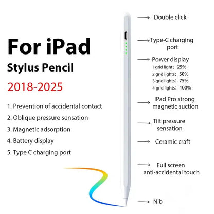 Universal Stylus Pen for Android/iOS/Windows Tablets - Touch Screen Pen Compatible with iPad,Windows,Apple Pencil,Huawei, Xiaomi