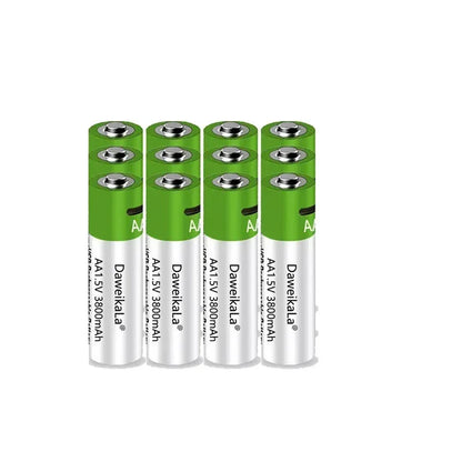 New 1.5V AAA grade lithium-ion battery with 3000mAh capacit USB rechargeable battery suitable forRomote Control LED toy keyboard