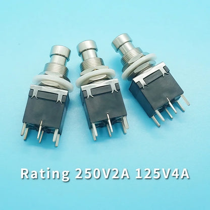 PBS24-202P Six foot latching or momentary type Guitar effects switch