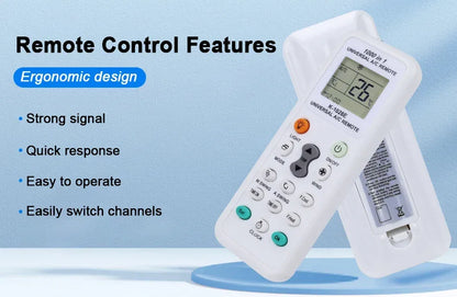 Universal Remote Control K 1028E A/C Digital LCD For Air Conditioner for L Panasonic Sharp Samsung Fujitsu Gree Guangda Haier