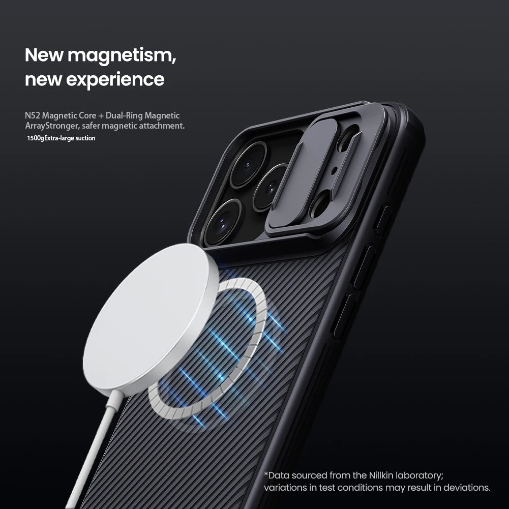 Nillkin For iPhone 17 Pro Max 17 Air iPhone 16 Pro Max 16 Plus CamShield Pro Magnetic Slide Camera Protector Cover