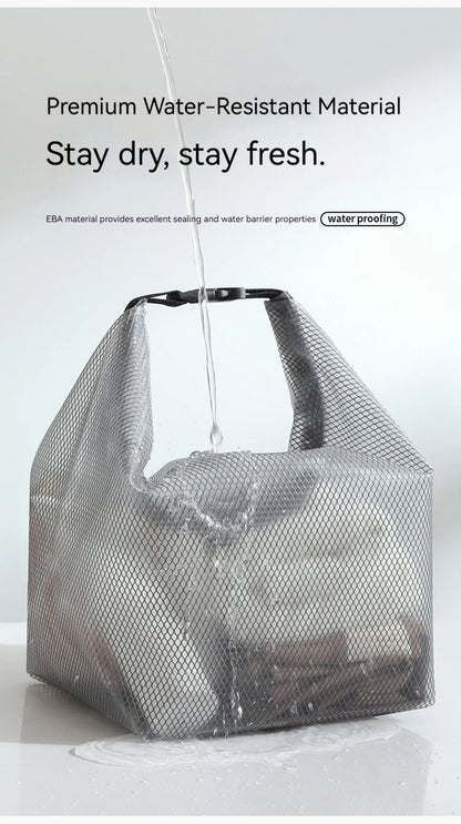 Large Capacity Waterproof Storage Bag Buggy Bag Travel Makeup Portable Storage Bag Outdoor Fitness Clothing Swimming Wash Bag