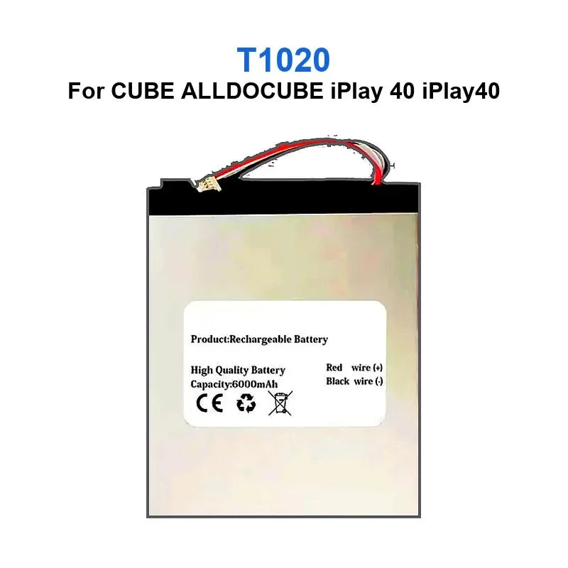 8000mAh T1020 Laptop Battery For CUBE ALLDOCUBE iPlay 40 iPlay40 Tablet PC High Quality