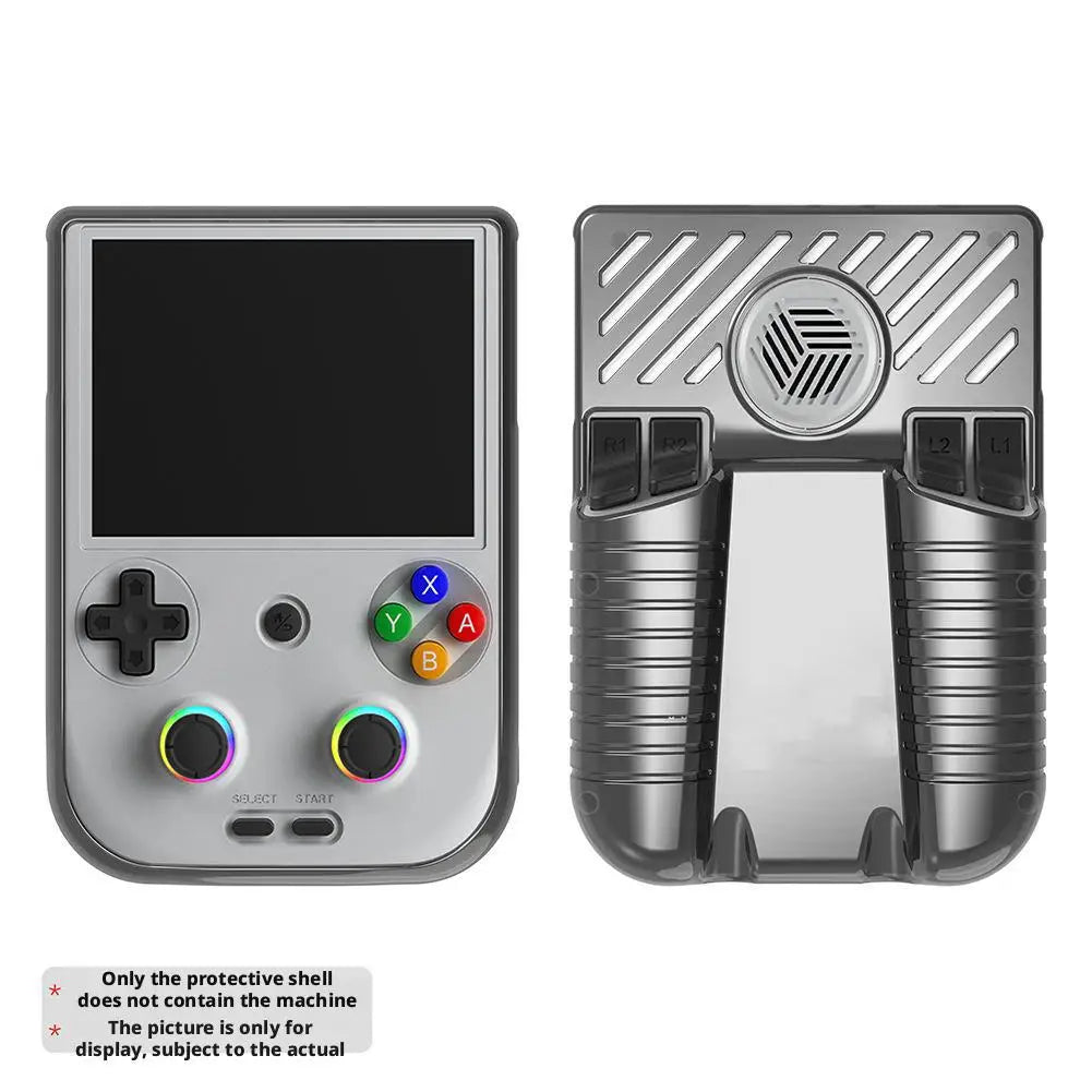 Game console protective case for anbernic RG406V transparent TPU soft Waterproof Anti Fall Protect Shell Game Console Accessory