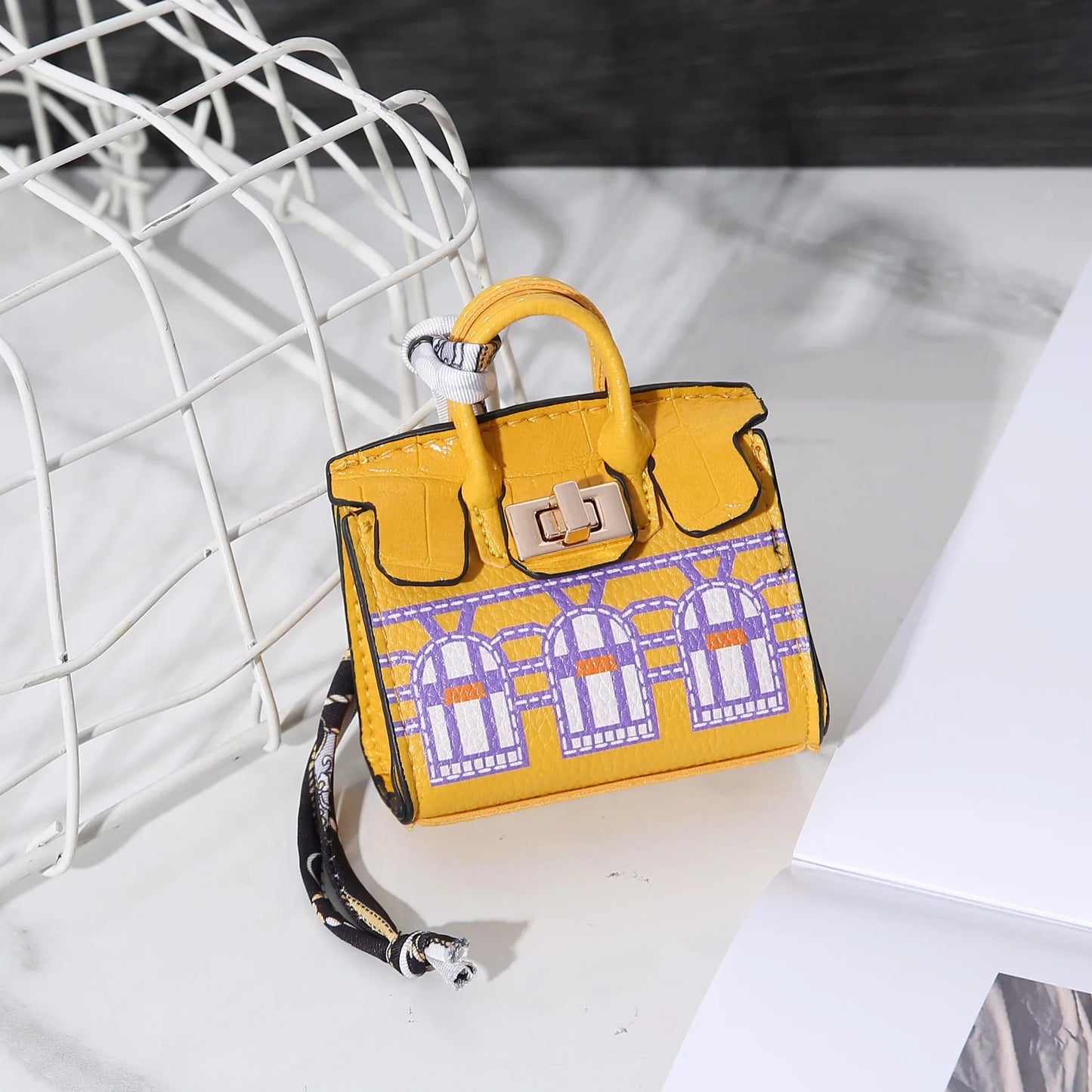 2026 New Mini House Small Bag, Handheld, Portable, Hand Rope, Bluetooth Earphone Bag, Zero Wallet, Multi Functional Small Bag