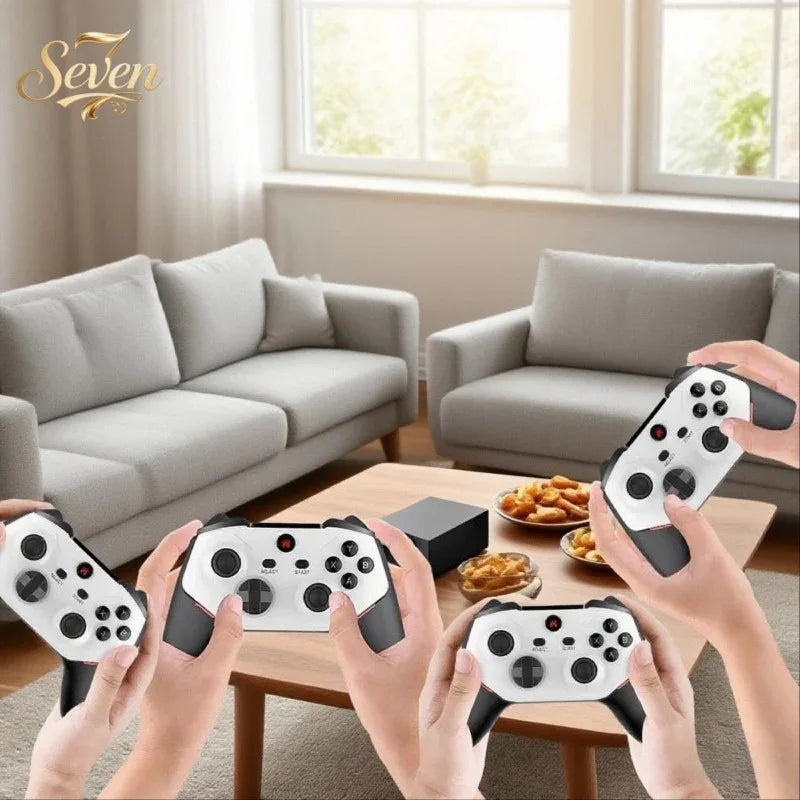 M88 Game Console Stick 128G Supports 30+ Emulators 20000 Games Portable 4K 60 Simulators Wireless Controller 3D TV Support PS2