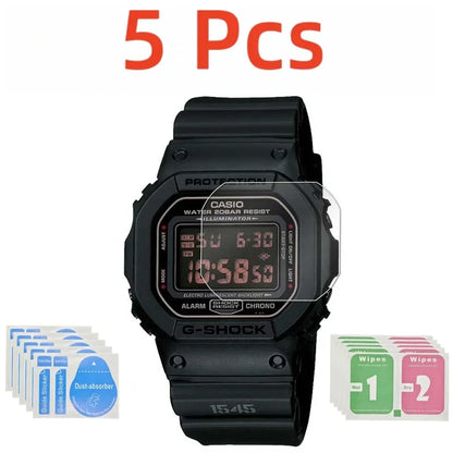 Ultra-Thin 9H Tempered Glass, Minimalist Design Meets Maximum Protection For Casio DW-5035 DW 5600 GW-B5600 GW M5600