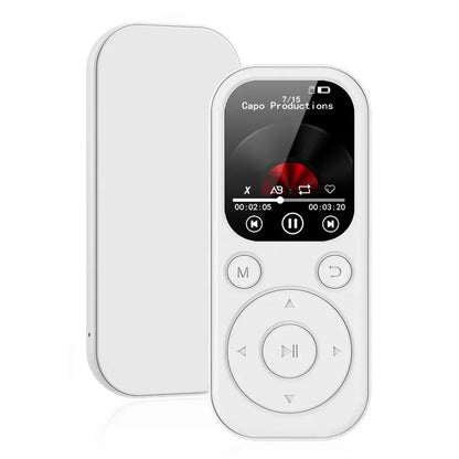 Bluetooth 5.4 MP3 MP4 Player Portable LCD Screen Music Player Stereo HiFi Speaker Support TF FM Radio Video E-Book Recording