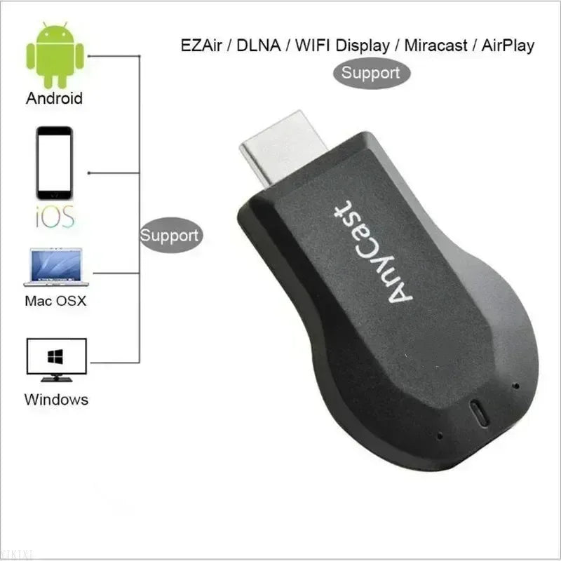 1080P M2 Plus HDMI-compatble TV Stick WIFI Display TV Dongle Receiver Anycast DLNA Share Screen For IOS Android Miracast Airplay