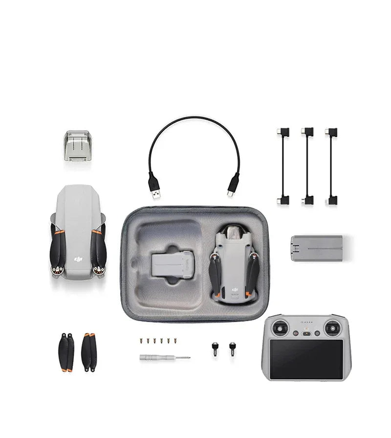 Portable Carrying Case for DJI Mini 3 Pro Storage Bag Mini3/Mini3 Pro Drone Accessories Snowflake Cloth Splash-proof Handbag