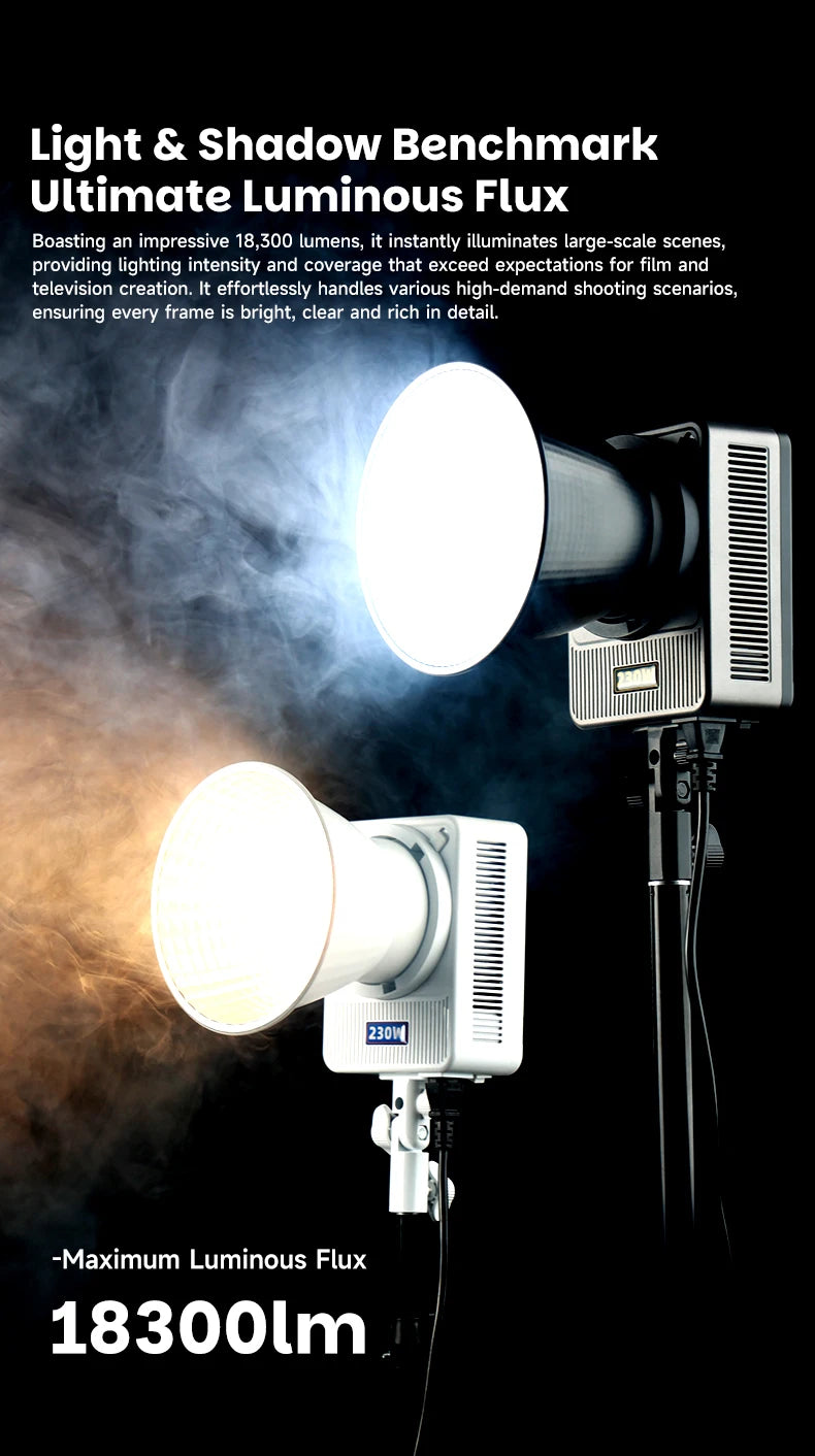 Miaotu RGB Photography Light G230W G330W Portable LED Video Lamp 2800K-6500K Studio Live Fill Light