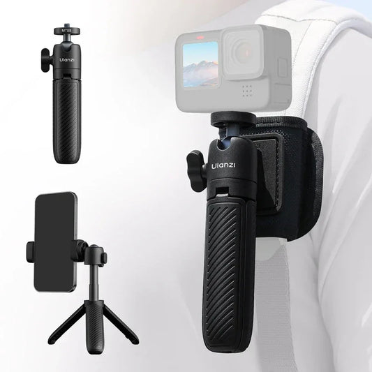 Ulanzi MT88 ClipMate Tripod Backpack Clip Selfie Stick Mode Extendable Tripod Mode Travel Photography Livestreaming Vlog Shots