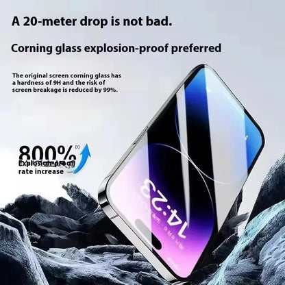 Dust Free Easy Installation HD Screen Protectors For iPhone 17 16 15 14 Plus 13 12 Mini 11 Pro Max XR X XS 17 Air Tempered Glass by PDG ibma