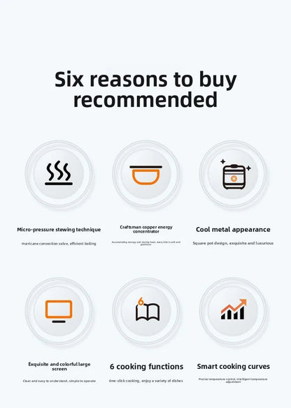 Home-use smart rice cooker with timer function, 4L/5L multi-functional non-stick large capacity MB-RE430