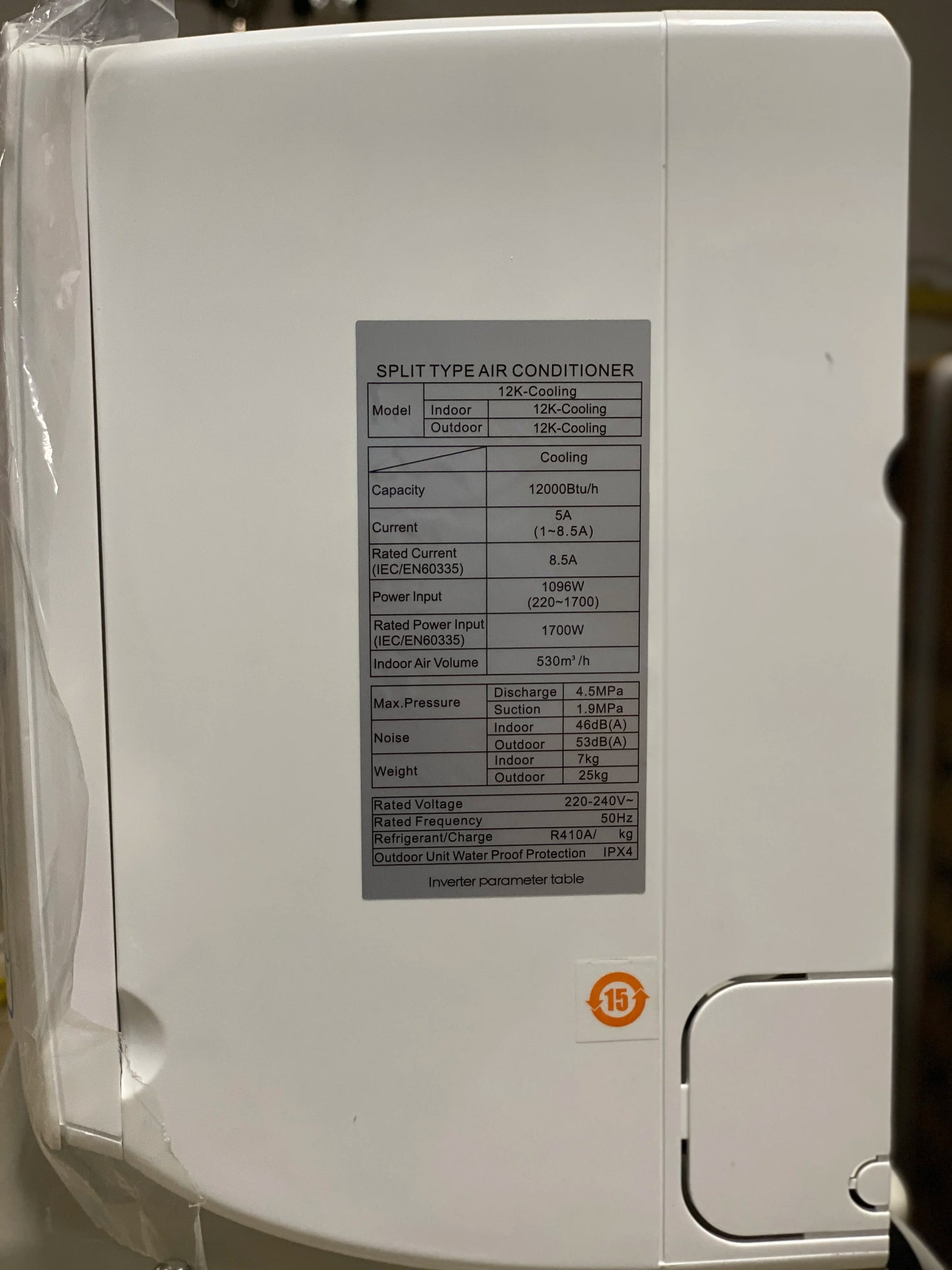 Btronics 220V 9000btu 12000btu 18000btu 24000btu Cooling and Heating Super Save Energy Wall Mounted Wifi Air Conditioner OEM