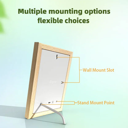 Bigme F7 E-ink Digital Picture Frame, 7.3-inch paper-like digital photo frame support WIFI, 1300mAh battery ultra-long standby
