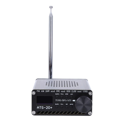 ATS-20+Si4732 Portable Handheld Radio Recorder 0.96 Inch OLED Screen Full Band Receiver Scanner FM AM MW&SW SSB LSB & USB