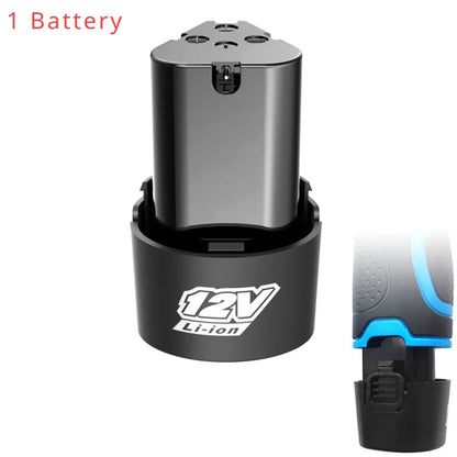 Lithium Battery 12V 1500mAh Rechargeable Battery 18650 For Angle Grinder Electric Screwdriver Drill Spare Battery EU US AU UK