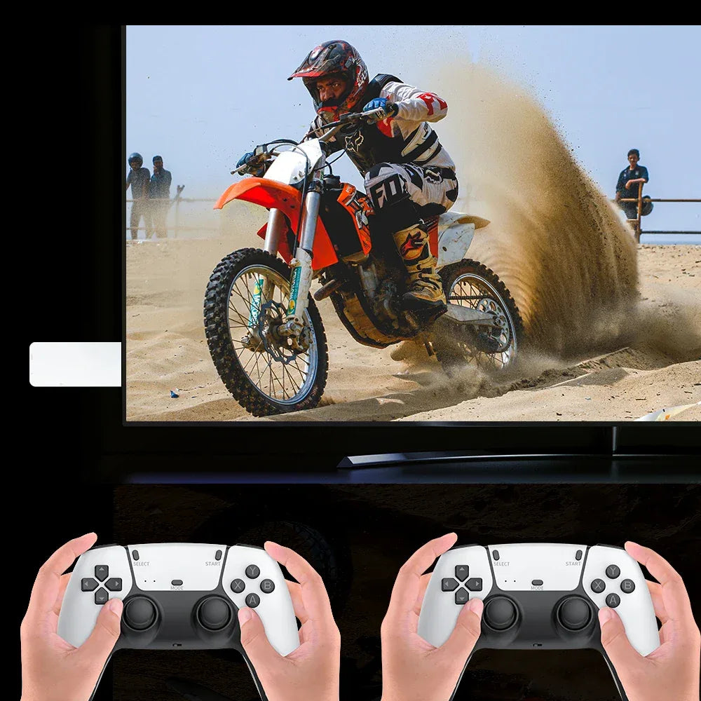 M15 Plus Game Stick Pro HD Output Retro Video Game Console Mini TV Handheld Classic Home Plug and Play Gaming Player
