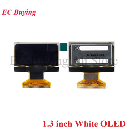 1.3" OLED Module 1.3 inch LCD LED 12864 Display Screen White/Blue 128X64 SPI/IIC I2C SSD1306 SH1106 4Pin 7Pin 128*64 Bare Board
