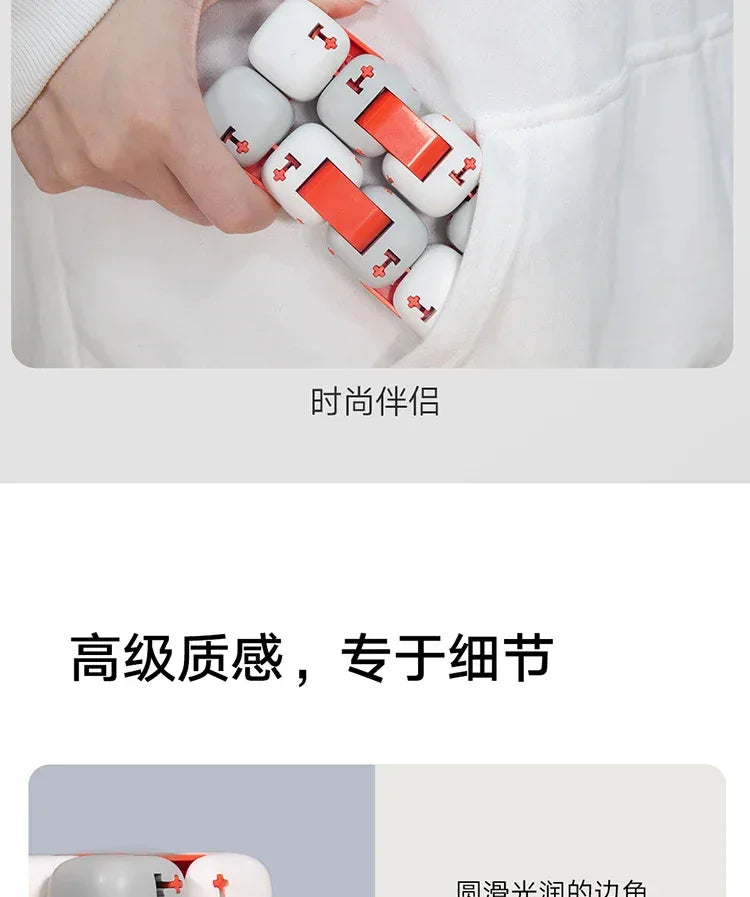 Original Xiaomi Smart Spinner Finger Cubes plus plus plus Big Bricks Toys Fidget Magic Cubes Infinity Toys Anti Stress Anxiety