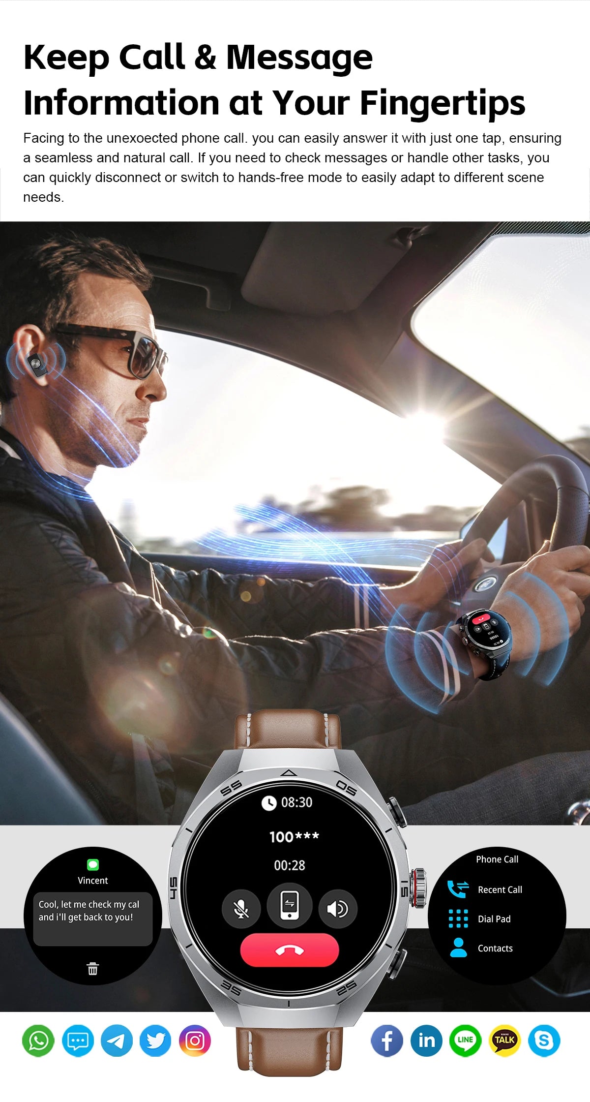 LIGE 2 In 1 Smart Watch With Earbuds NFC Smartwatch TWS Bluetooth Earphone Heart Rate Blood Pressure Monitor Sport Fitness Watch