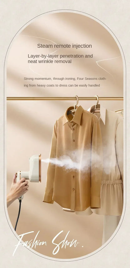 Mini Garment Steamer Steam Iron Handheld Portable Home Travelling For Clothes Ironing Wet Dry Ironing Machine 220V/110V