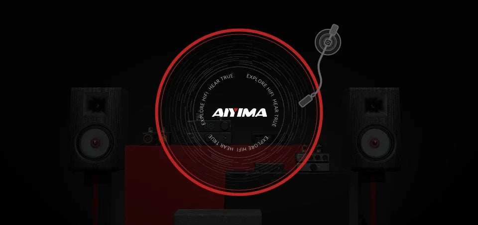 AIYIMA Audio A01 Pro TPA3116D2 Bluetooth Sound Power Amplifier 100W Mini Hifi Class D Stereo Amp Bass Treble for Home Theater