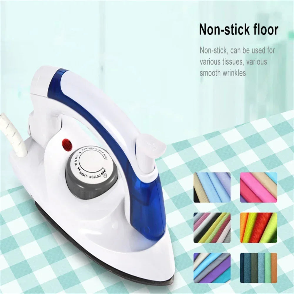 700W Hot Mini Portable Foldable Electric Steam Iron Clothes For Home Travelling Soleplate Utility Tool Cloth EU/US