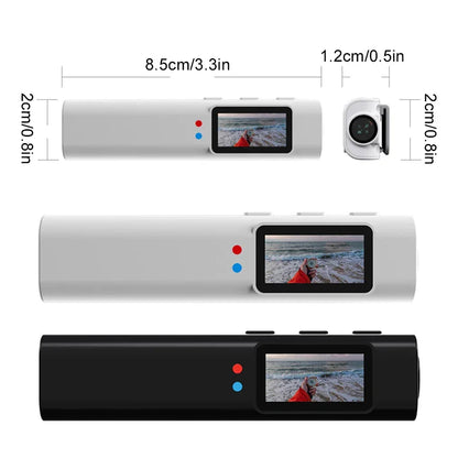 2.7K HD FPV Glasses Camera Wearable WiFi Video Camcorder 110°Wide Angle Lens Anti-shake 0.96" APP Control FPV Camera
